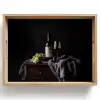 Druiven - Wijn - Rood - Tafel Dienblad Rechthoek middel -z3d_shopping