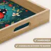 Bloemen - Lieveheersbeestje - Hartje - Rood Dienblad Rechthoek middel -USP_HandgreepNL