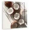 Kokosnoten - Bruin - Shaduw plexiglas 5mm klein -zzzproduct_nieuw