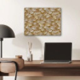 Ginkgo - Bladeren - Goud PET vilt klein 837 -sfeer5