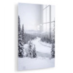 Rivier - Bevroren - Landschap - Winter plexiglas 5mm klein -zzzproduct_nieuw
