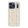 Motief - Abstract - Beige Telefoonhoesje iPhone 17 Pro klein 878 -3d