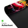 Kersen - Fruit - Graffiti - Verf - Abstract - Modern - Kleurrijk Muismat XXL klein -sfeer2