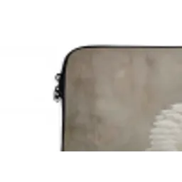 Zwaan - Elegant - Dieren - Wit laptophoes neopreen klein -detail