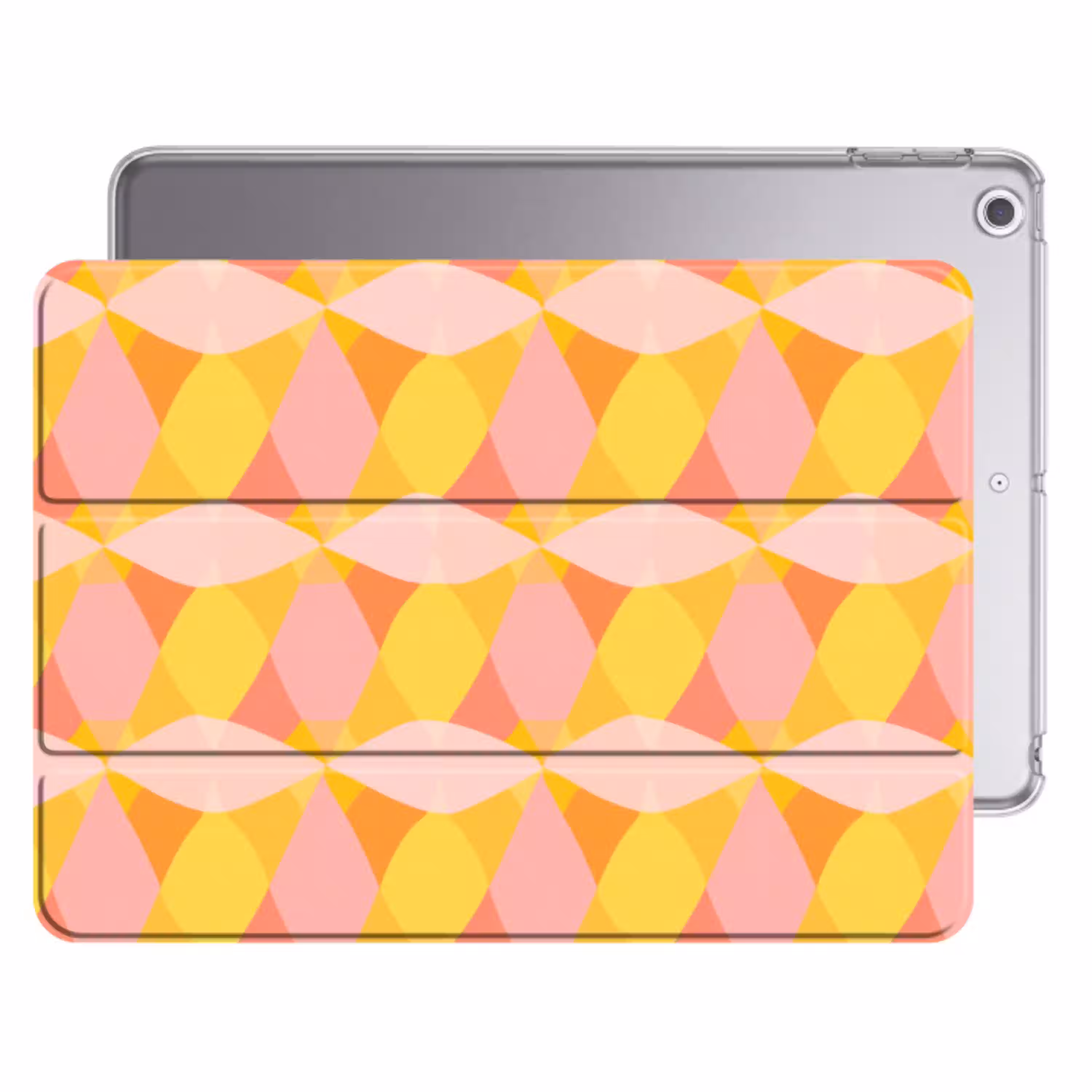 Kleurrijk - Ruitpatroon - Bladvormen Apple iPad 2017 middel 1172 -threedimensional_3d_global