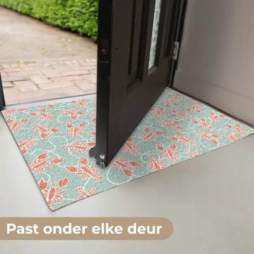 Zee - Kreeft - Groen - Oranje Deurmat klein 898 -USP_NL