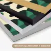 Abstract - Camouflage - Groen Textielframe zwart klein -USP_kleurenNL