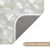 Parelmoerglans - Wit - Schelp Badmat klein 997 -USP_AntislipNL