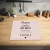 Spreuken - Quotes Mama Je Hebt Ons Al - Moederdag cadeau voor mama - Roze Inductie beschermer vinyl 3mm middel -sfeer5