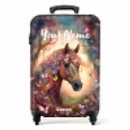 Vlindermerrie NBS - Handbagage koffer - Kinderen Unisex middel -productfoto_recht