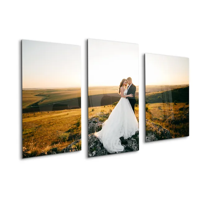 Plexiglas drieluik - 120x60 cm