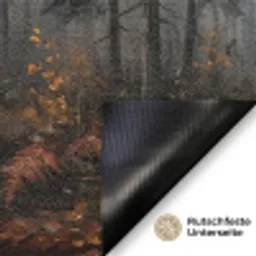 Bospad - Herfstbladeren - Natuur - Schilderachtig - Oranje Deurmat klein -antislip_DE