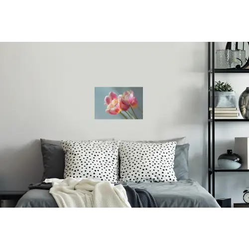 Tulpen - Roze - Stelen Muursticker klein -slaapkamer