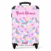 Eenhoorn euforie NBS - Handbagage koffer - Kinderen Unisex middel -productfoto_recht