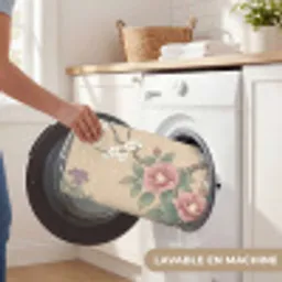 Bloemen - Vogels - Bloemen Badmat klein -USP_WasbaarFR