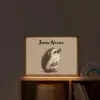 Egel - Snuitje - Bruin - Stekels Light Box met batterij (Wandlamp kind) middel -sfeer1_kind