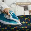 Bliksemschichten - Oranje - Dinosaurussen Wandkleed katoen klein -sfeer9
