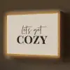 Beige - Winter - Quote - Cozy Light Box met batterij (Wandlamp) middel -z3d_website
