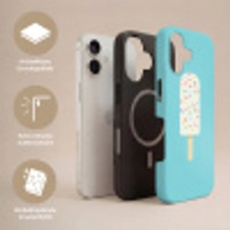 Ijsje - Stokje - Sprinkles - Lichtblauw Toughcase MagSafe Apple iPhone 17 klein -USP_Lagen_DE