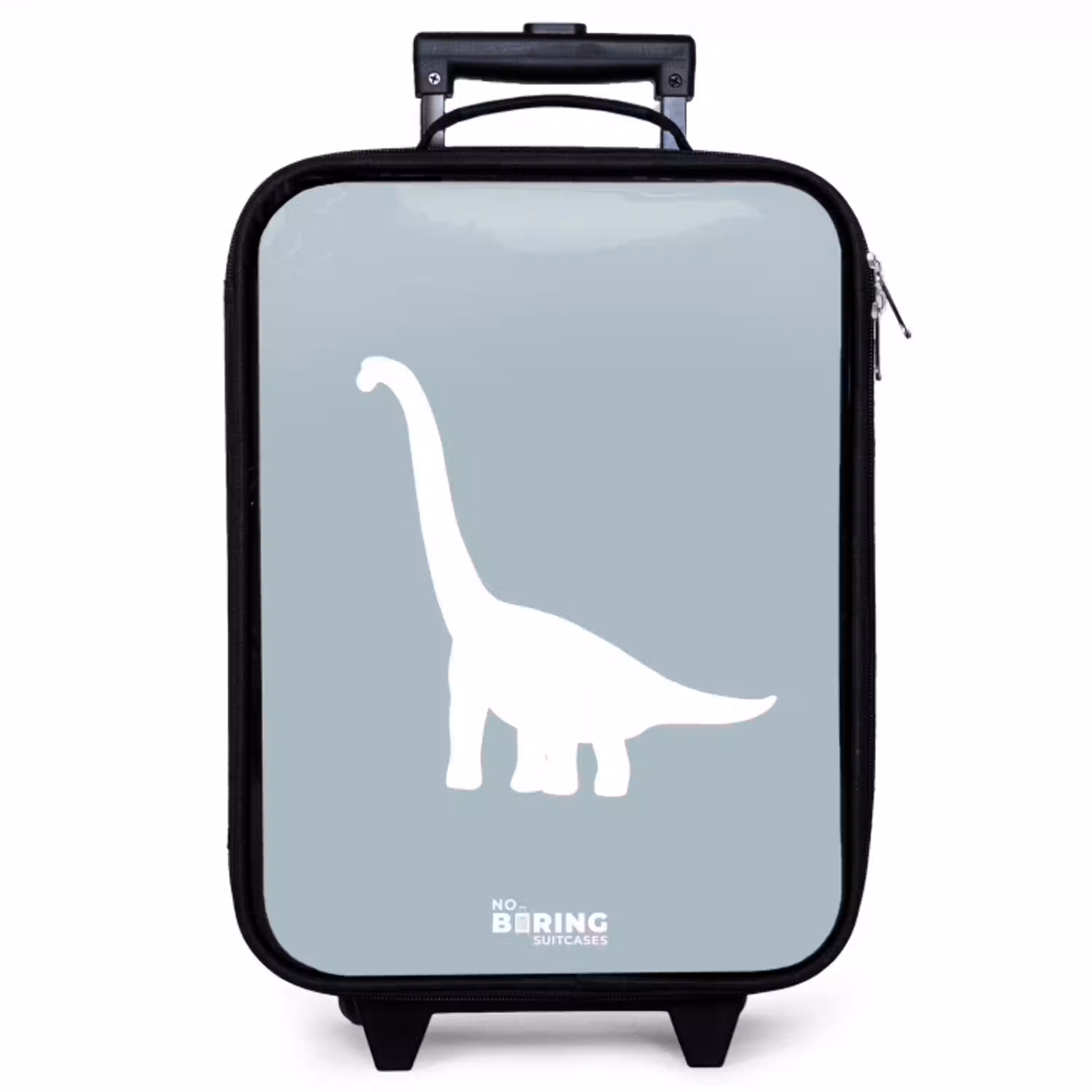 Blauw met Brachiosaurus dino Kinderkoffer - Zwart klein -zzz_website3d
