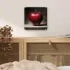 Apple - Hart - Rood plexiglas 5mm klein -sfeer4