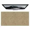 Beige - Marmer - Witte aders Muismat XXL klein 681 -zzz3d