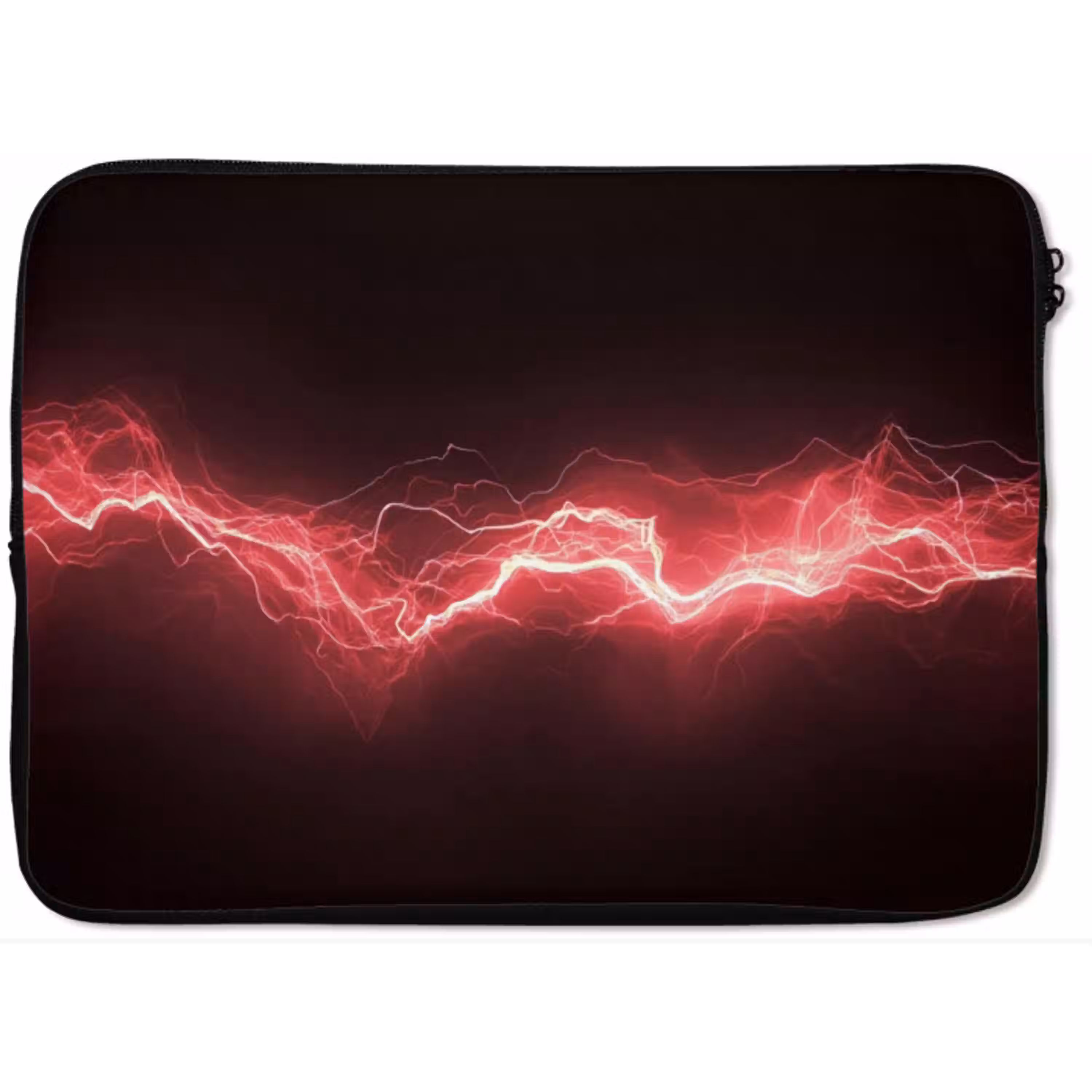 Gaming - Rood - Elektriciteit - Energie  - Lijn laptophoes neopreen klein -zkaufland3dotto