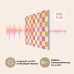 Patroon - Vierkant - Roze PET vilt klein 837 -USP_DE