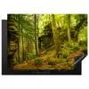 Bomen - Steen - Bos - Natuur - Planten Inductie beschermer vinyl 3mm middel -3d