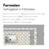 Grafisch - Patroon - Grijs Muismat XXL klein 681 -sfeer5