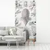 Tuinposter zwart wit - Ernst Haeckel - Kunst - Retro - Tuin fotobehang vinyl groot -woonkamer