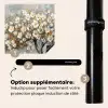 Levensboom - Goud - Wit Inductie beschermer vinyl 3mm middel -zzzzzzz-induclip_FR