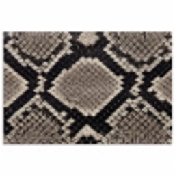 Slangenleer - Patroon - Beige poster papier klein -3d