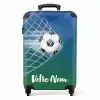 Goal-getter blauw NBS - Handbagage koffer - Kinderen Unisex middel -productfoto_recht