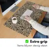 Giraf - Zebra - Motief - Bruin Muismat XXL klein 681 -sfeer3