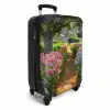 Tuinpad met bloemen NBS - Handbagage koffer - Kinderen Unisex middel -productfoto_3d