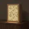 Palmbladeren - Klassiek - Groen Light Box met kabel (Tafellamp) klein 925 -z3d_website