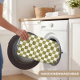 Schaak - Patroon - Groen WCmat klein 1009 -USP_WasbaarDE