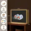 Sushi - Delfts blauw - Rijst - Vis - Elegant Light Box met batterij (Wandlamp) middel -USP_websiteoverzichtNL