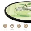 Groen - Disco - Decoratie - Appel Fotolijst rond zonder passe partout klein -closeup_NL