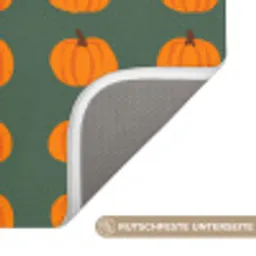 Pompoen - Patroon - Oranje Badmat klein 997 -USP_AntislipDE
