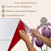 Tulpen - Paars - Lijst - Bladeren keuken achterwand spatscherm klein -spatscherm_NL
