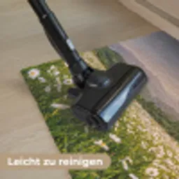 Madelief - Veld - Heuvels - Groen Deurmat klein -reinigen_DE