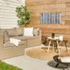 Hout - Planken - Verweerd tuinposter los doek klein -sfeer4