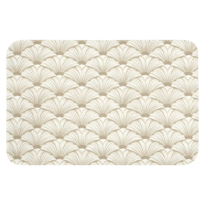 Klassiek - Art - Beige Badmat klein 997 -3d