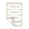 Food - Eten - Decoratie - Japandi Muursticker klein -3d