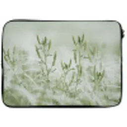 Grassen - Minimalistisch - Groen laptophoes neopreen klein -zkaufland3dotto