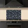 Koele - Grijze - Kiezels keuken achterwand spatscherm klein 900 -sfeer1