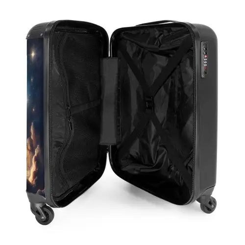 Razendsnelle raket Koffer - NBS - Handbagage middel -binnenkant