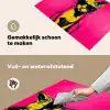 Kat - Art - Zonnebril - Roze Inductie beschemer met haakjes klein -ky-schoon-nl